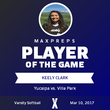#88 Keely Clark Player of the Game badge