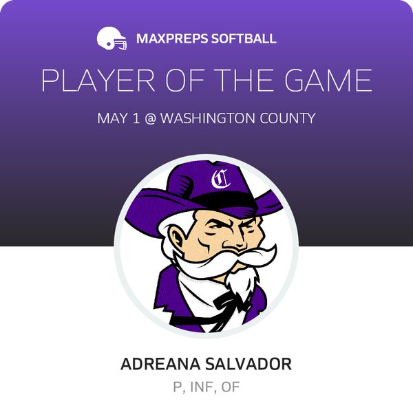 #4 Adreana Salvador Player of the Game badge