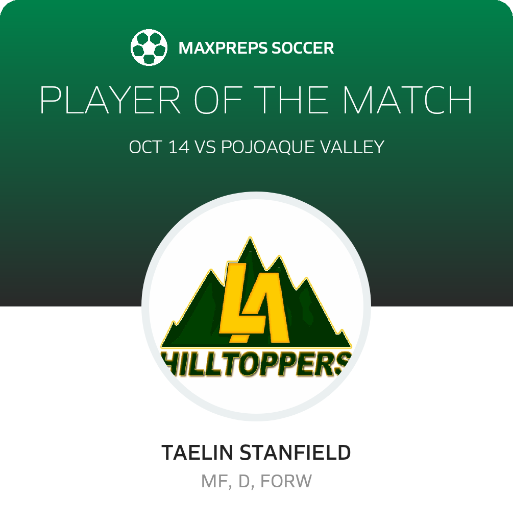#10 Taelin Stanfield Player of the Game badge