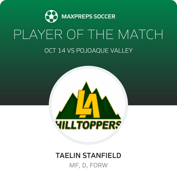 #10 Taelin Stanfield Player of the Game badge