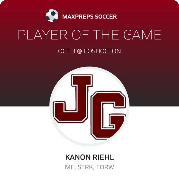 #3 Kanon Riehl Player of the Game badge
