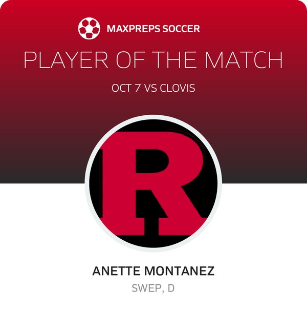 ##14 Anette Montanez Player of the Game badge