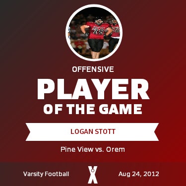 #78 Logan Stott Player of the Game badge