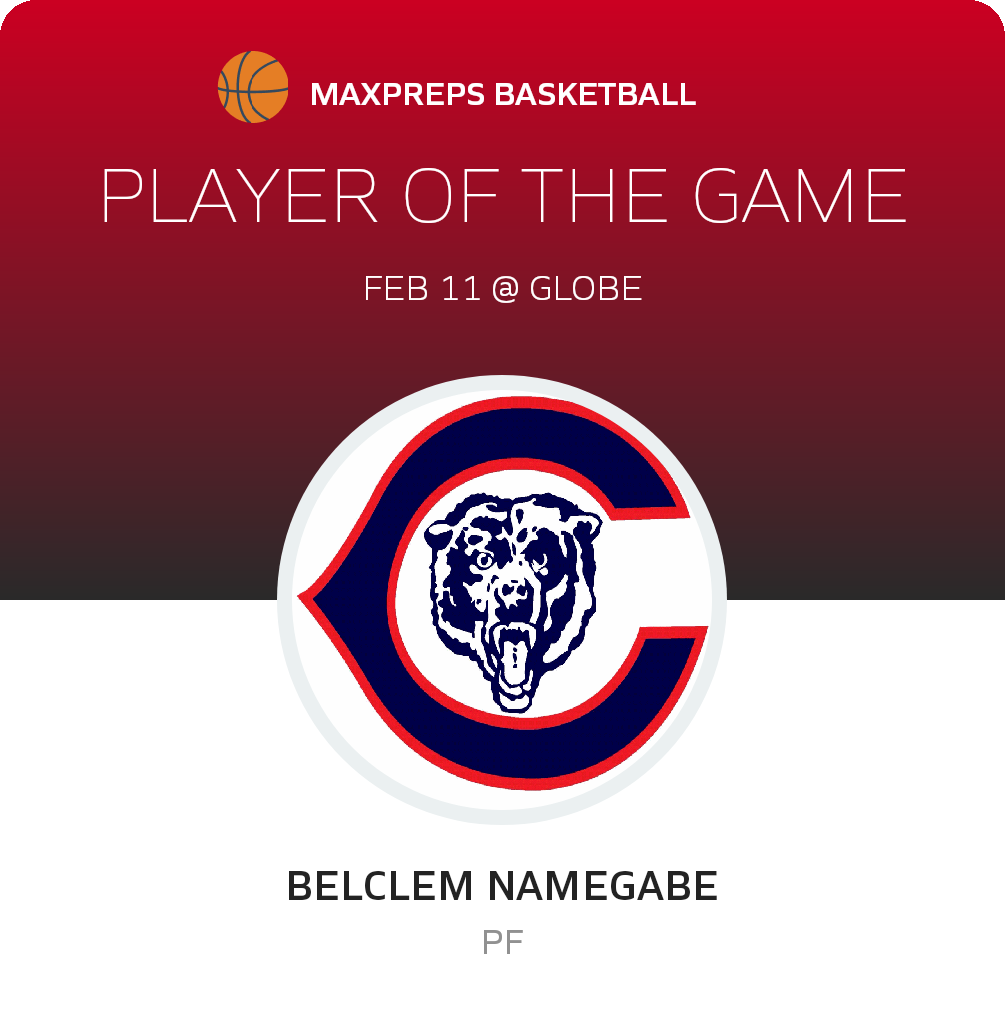 #44 Belclem Namegabe Player of the Game badge