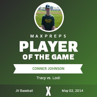 #11 Conner Johnson Player of the Game badge