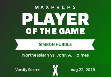 #8 Simeon Hurdle Player of the Game badge