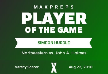#8 Simeon Hurdle Player of the Game badge