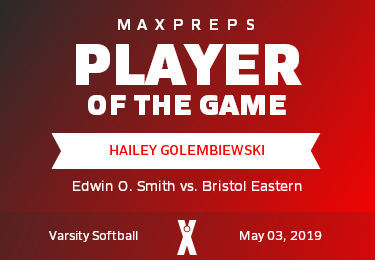#6 Hailey Golembiewski Player of the Game badge