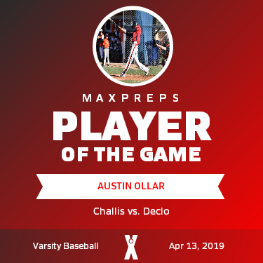 #12 Austin Ollar Player of the Game badge