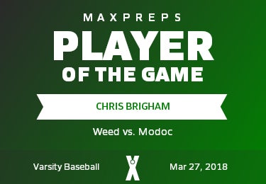 #55 Chris Brigham Player of the Game badge