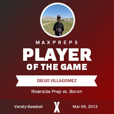 #10 Diego VillaGomez Player of the Game badge