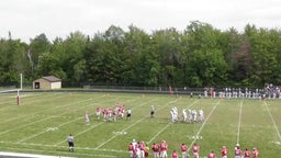 Ticonderoga football highlights Saranac High School