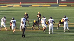Central football highlights Battle Creek Lakeview High School