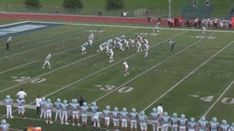 Notre Dame football highlights Burlington Township High School