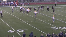 Bald Eagle Area football highlights Chestnut Ridge High School