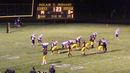 Milan football highlights Switzerland County High School