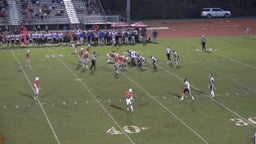 Northwest Whitfield football highlights Central High School
