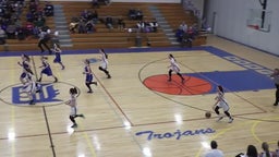Dodgeland girls basketball highlights Johnson Creek High School
