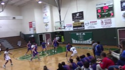 Hamilton Christian basketball highlights South Cameron High School