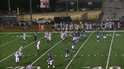 Hancock football highlights vs. Bay High School