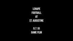 St. Augustine Prep football highlights Lenape High School