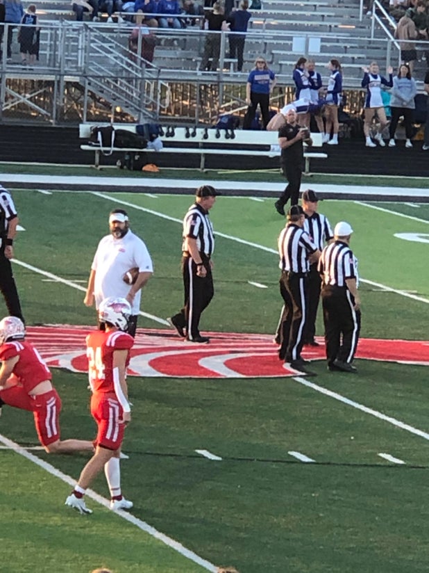 GreenfieldCentral vs New Palestine Football 10/27/2023