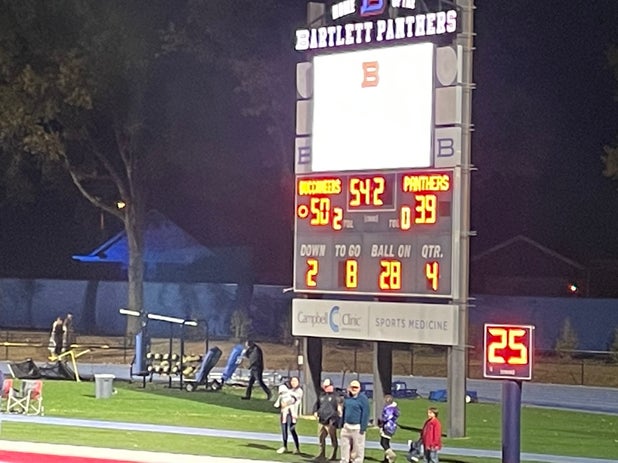 Bartlett Panthers vs Beech Buccaneers semi-finals