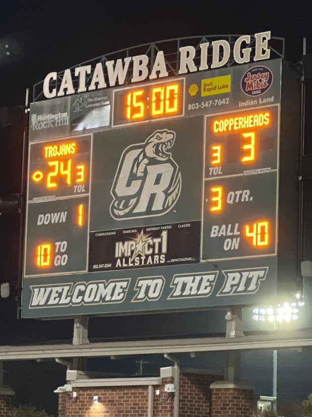 Northwestern vs Catawba Ridge | Football | 10/27/2023