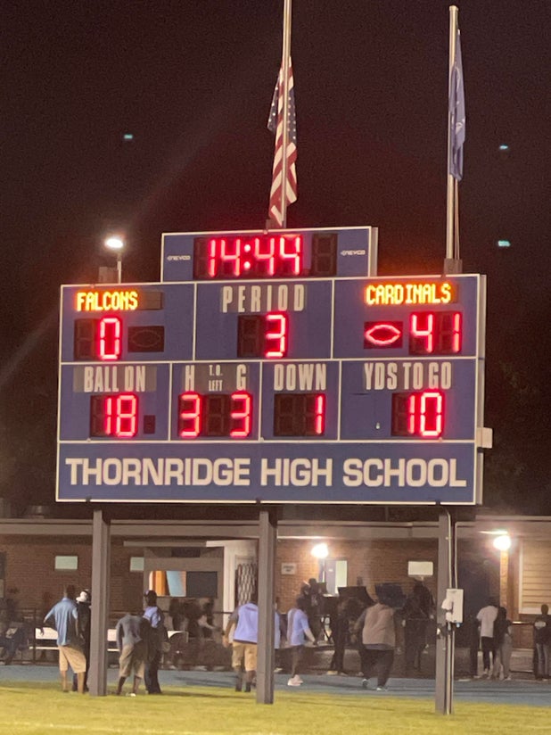 Blue Island Eisenhower vs Thornridge Football 9/1/2023