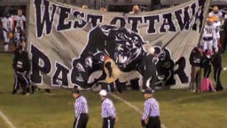 West Ottawa football highlights vs. 1ST Round of the Playoffs