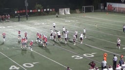 Wakefield Memorial football highlights Belmont High School