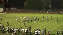 New Milford football highlights Queen of Peace High School