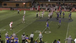 Saint Mary's football highlights Pinole Valley High School