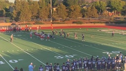 Half Moon Bay football highlights Leland High School