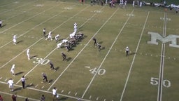 Concord Academy football highlights Metrolina Christian Academy High School