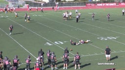 Redwood football highlights Mission High School