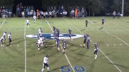 Piedmont Academy football highlights Toombs Christian Academy