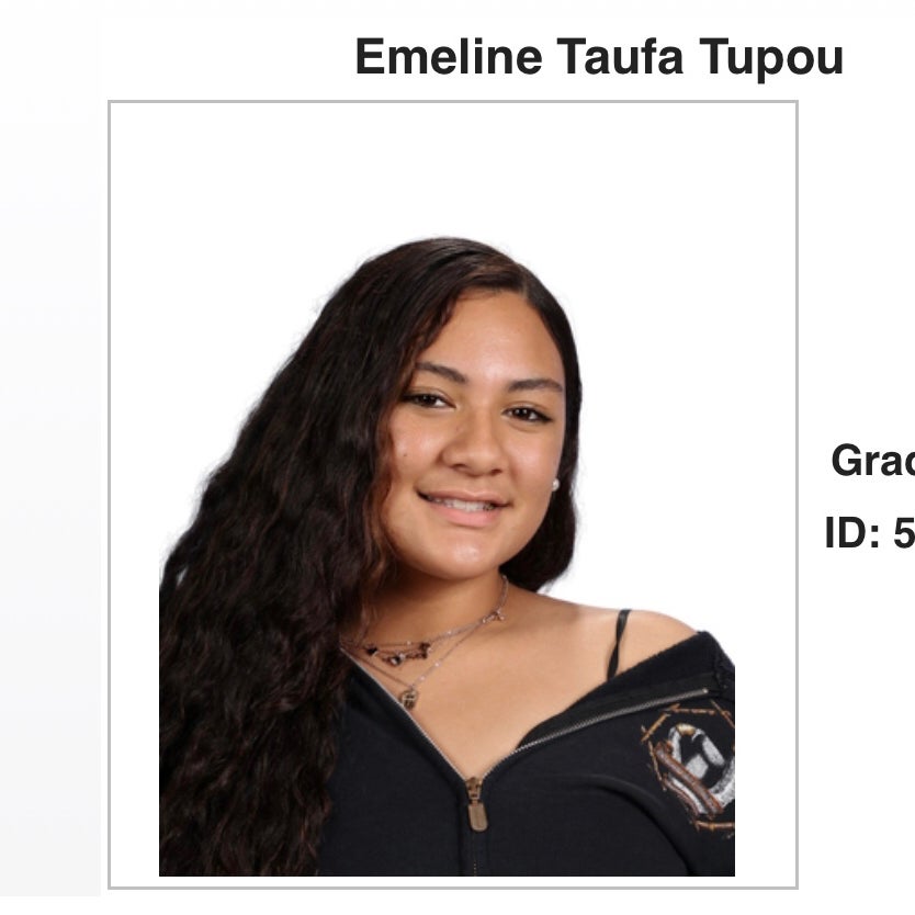 Emeline Tupou mugshot