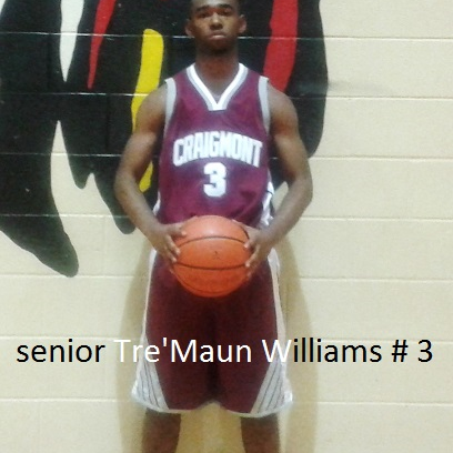 Tre'Maun Willams mugshot