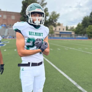 belmont high school football helmet Saul Leyva's Belmont High School Bio