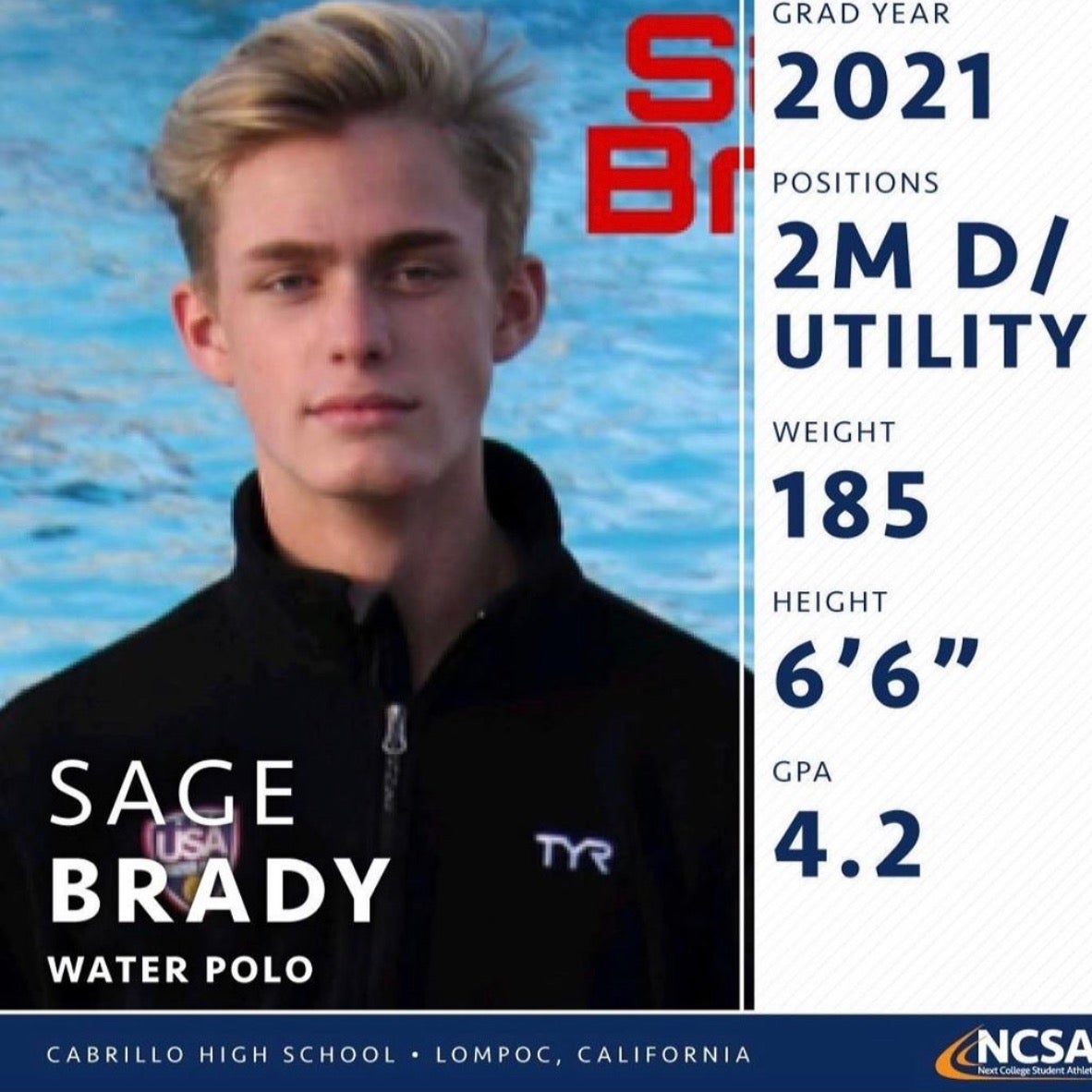 Sage  Brady mugshot