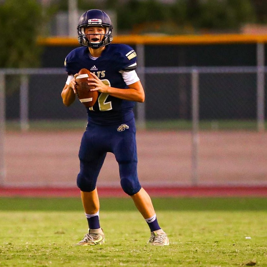 Landon Jury's Casteel High School Football Stats
