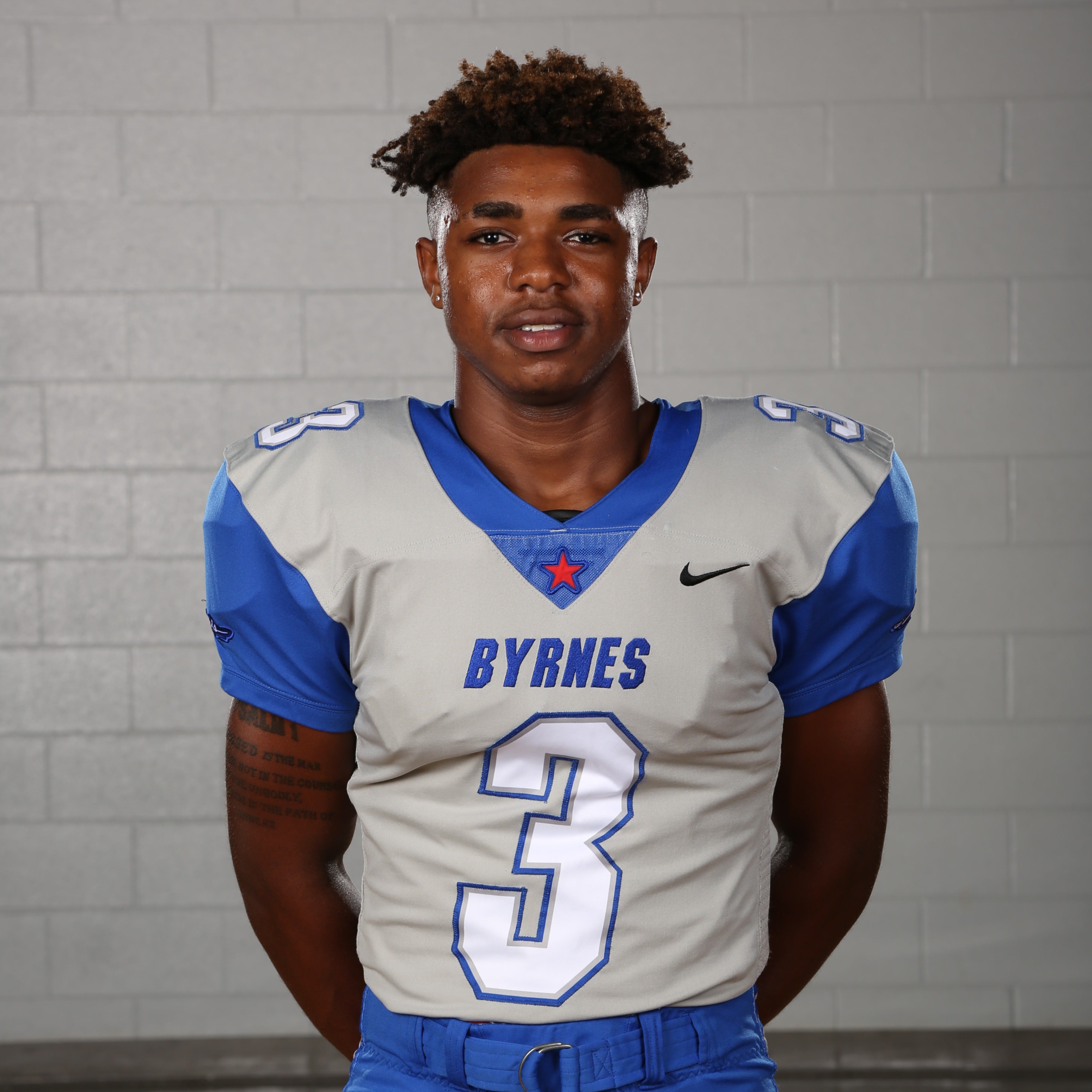 Jayden Williams James F. Byrnes HS, Duncan, SC MaxPreps