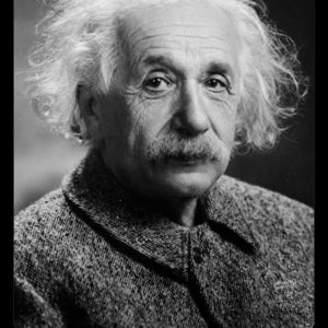 Albert Einstein mugshot