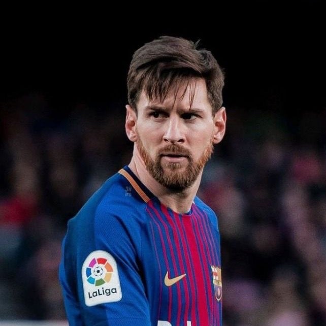 Lionel Messi mugshot