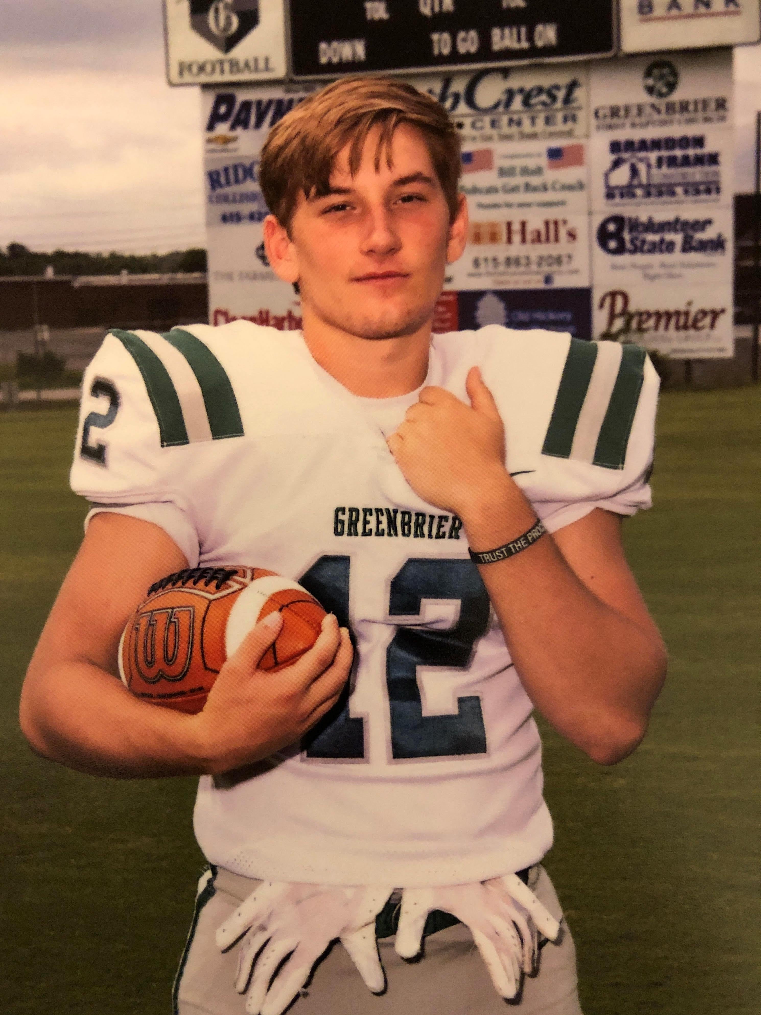 Braxton Laney High School Football Stats Greenbrier (Greenbrier, TN