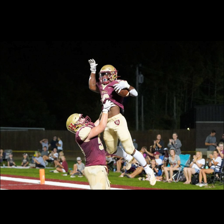 Xavier Davis' Hartfield Academy Football Stats