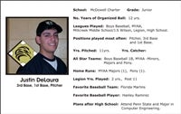 Justin Delaura mugshot