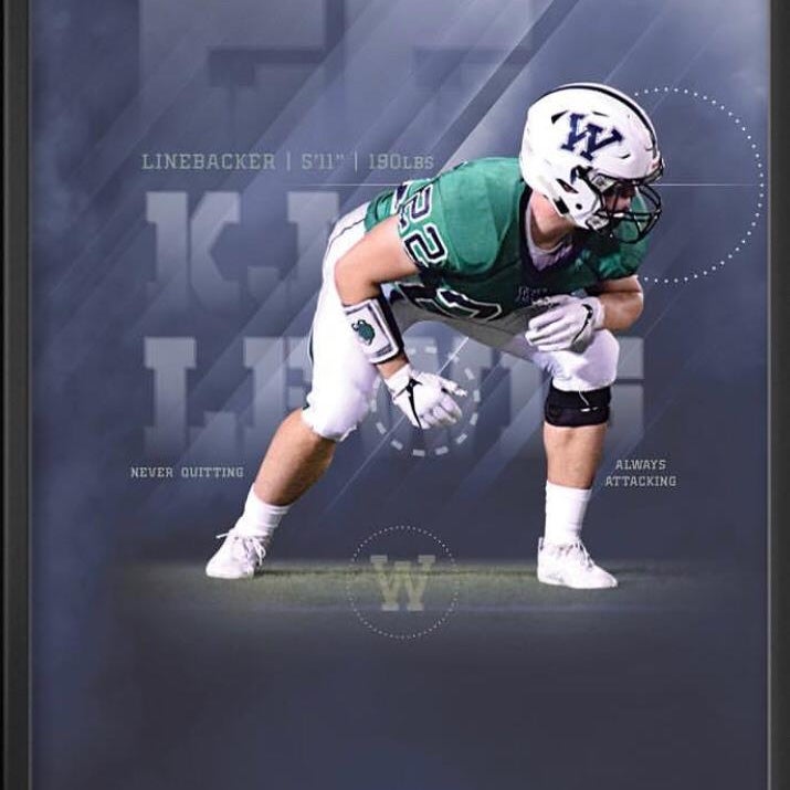 Kj Lewis' Woodgrove High School Football Stats