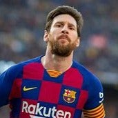 Lionel Messi mugshot